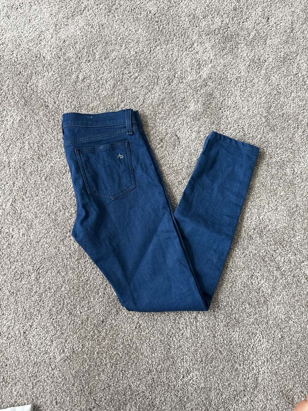 rag & bone high rise skinny jeans